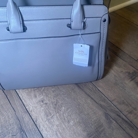 Coach NWT Swagger frame Satchel Bag w/ COA - Picture 4 of 10